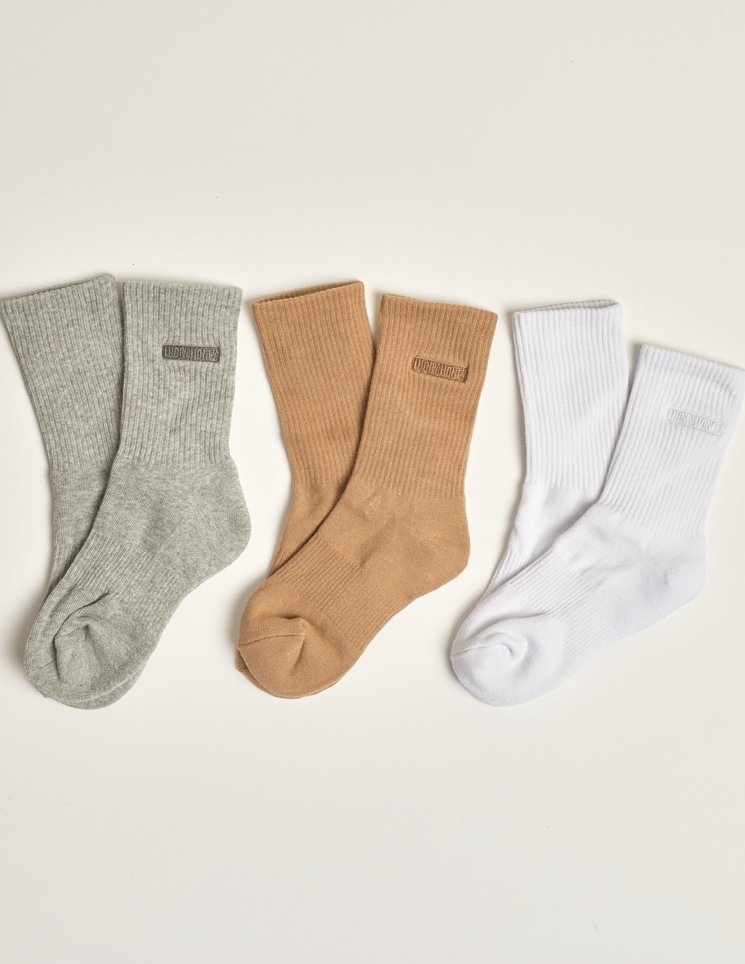 Everyday Crew Sock 3-Pack (Non Grip)