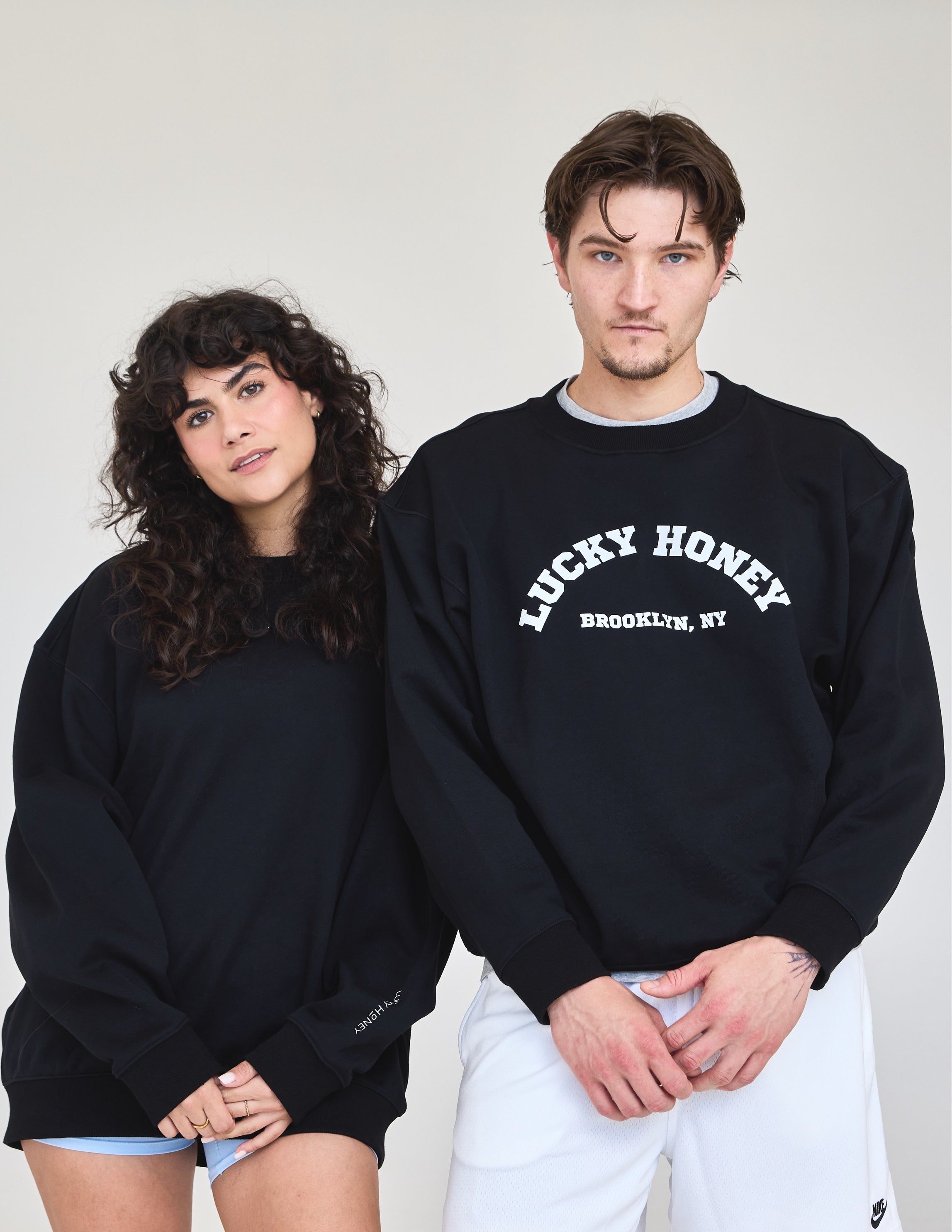 Le sweat-shirt à logo Lucky Honey pour homme