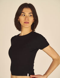 The Ribbed Baby Tee