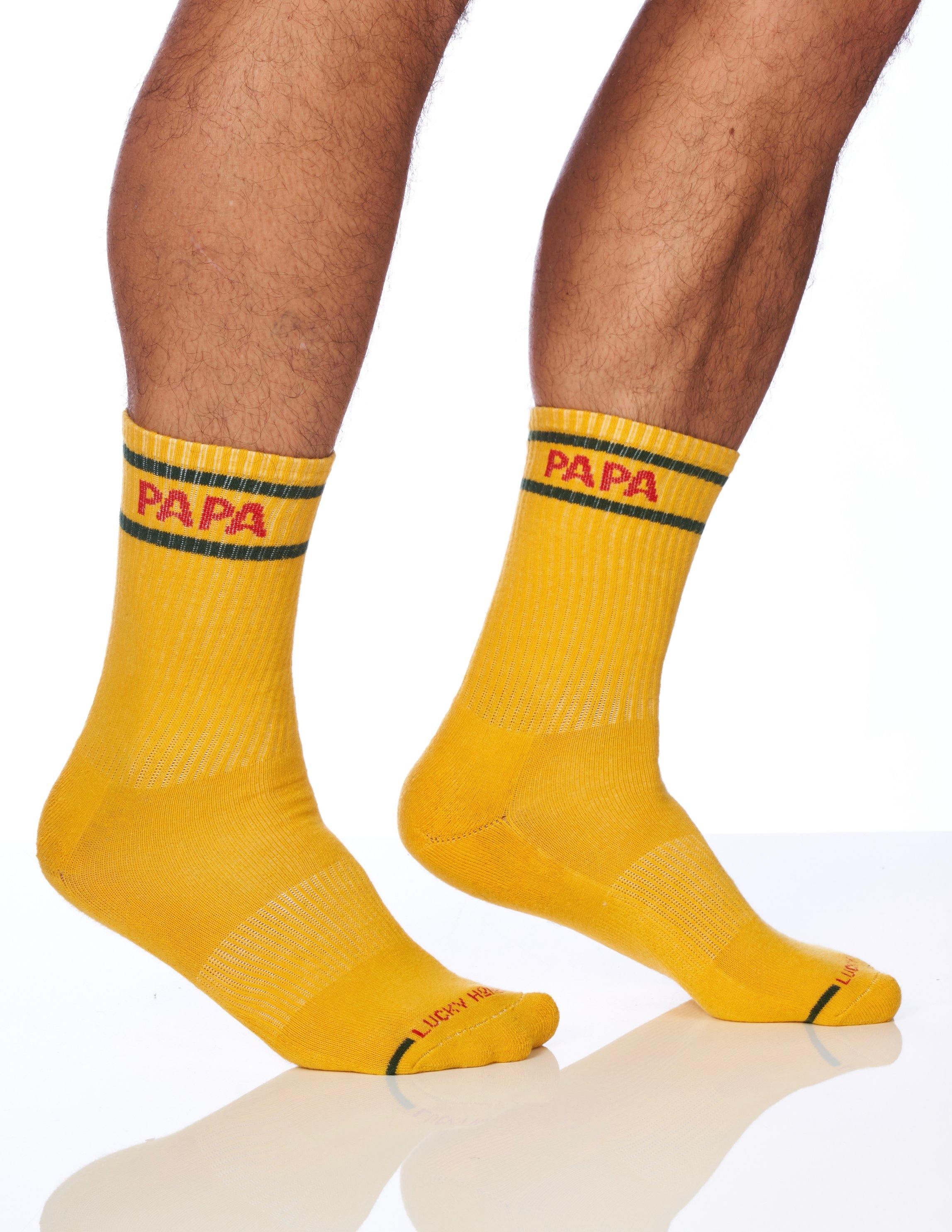 Get-a-Grip Varsity Crew Socks