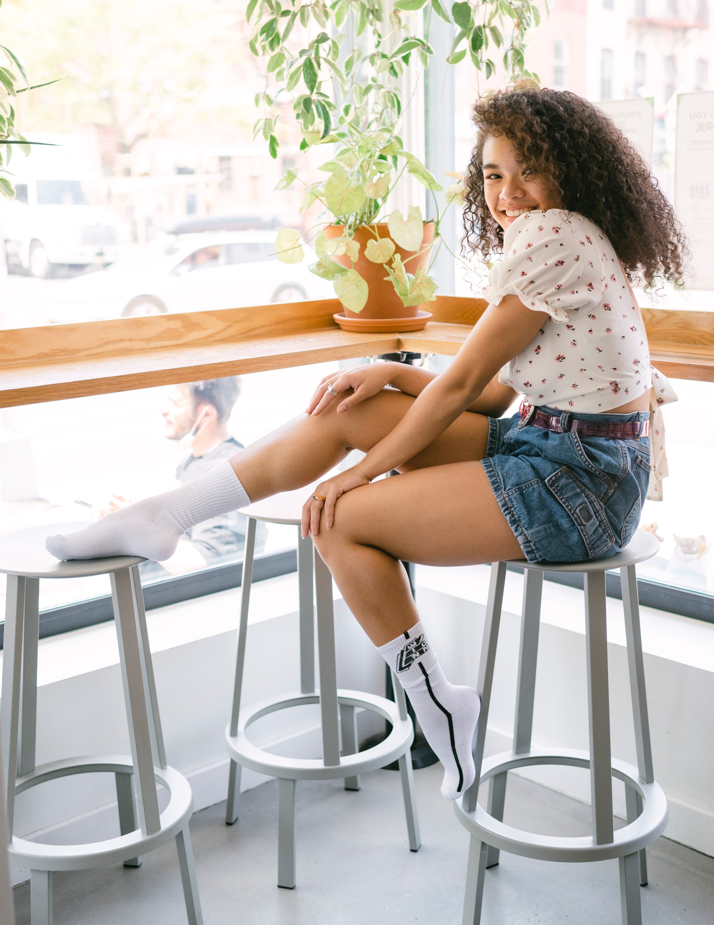 WIN SON X LUCKY HONEY Tube Sock - Lucky Honey