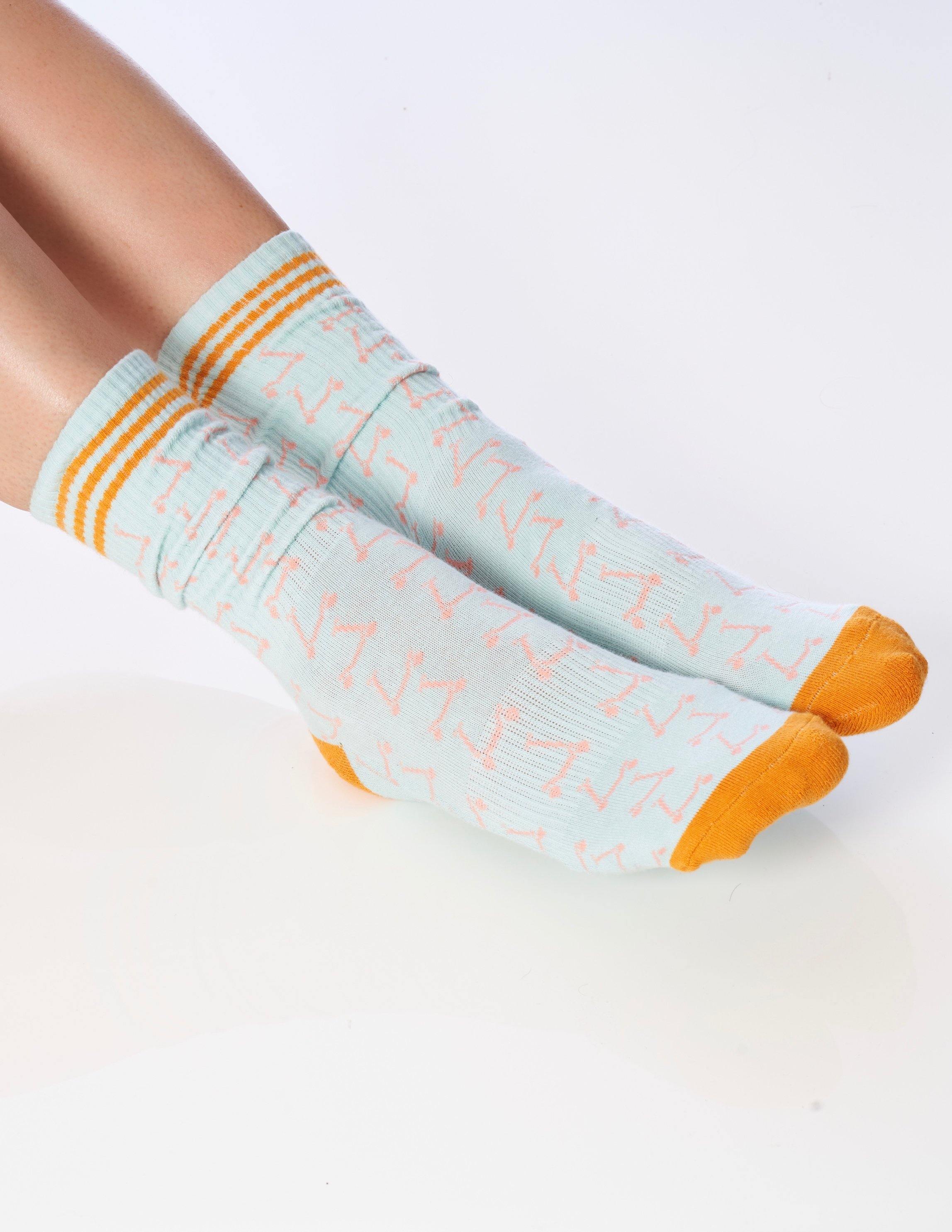 The Scooter Women's Sock - Lucky Honey