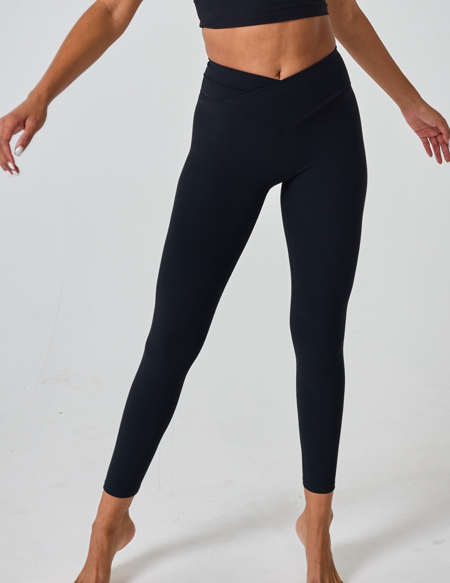 Ultimate V High good Waist 7/8 Legging 26388661 - Pure Black Shine