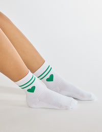 The Emmie Heart Green