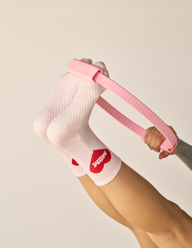 The Mom Crew Grip Sock