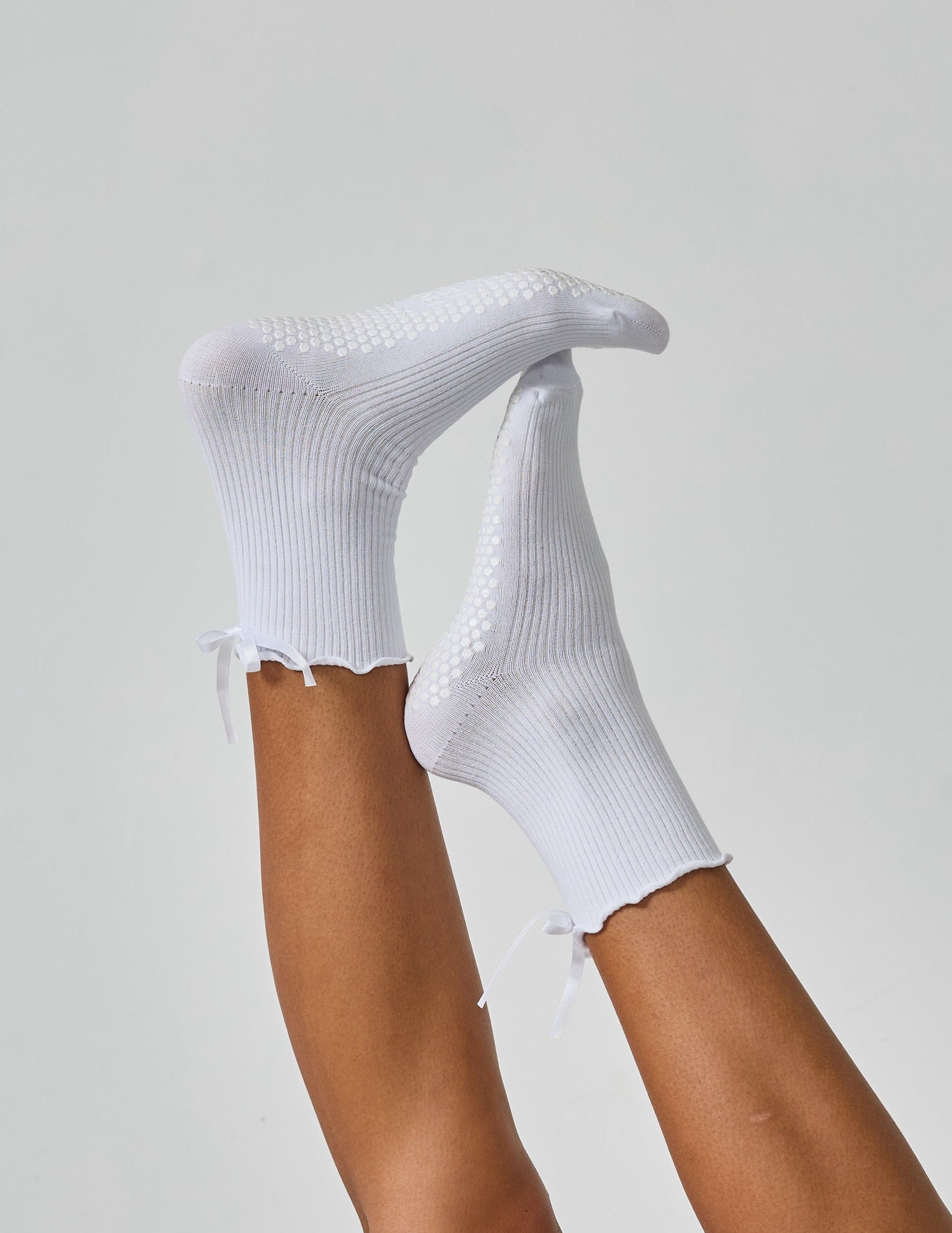 Ruffle Grip Socks