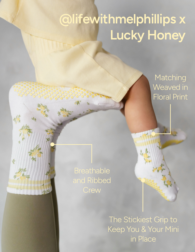 The Melanie Phillips Mama & Mini Grip Sock Set