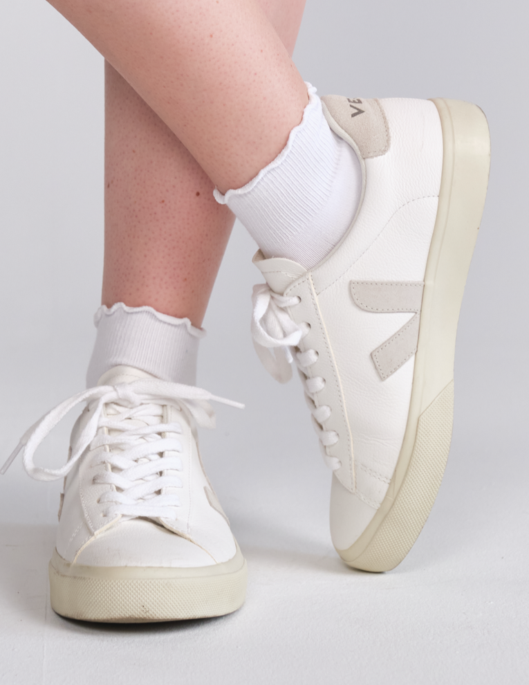 Everyday Ruffle Cropped Crew Sock