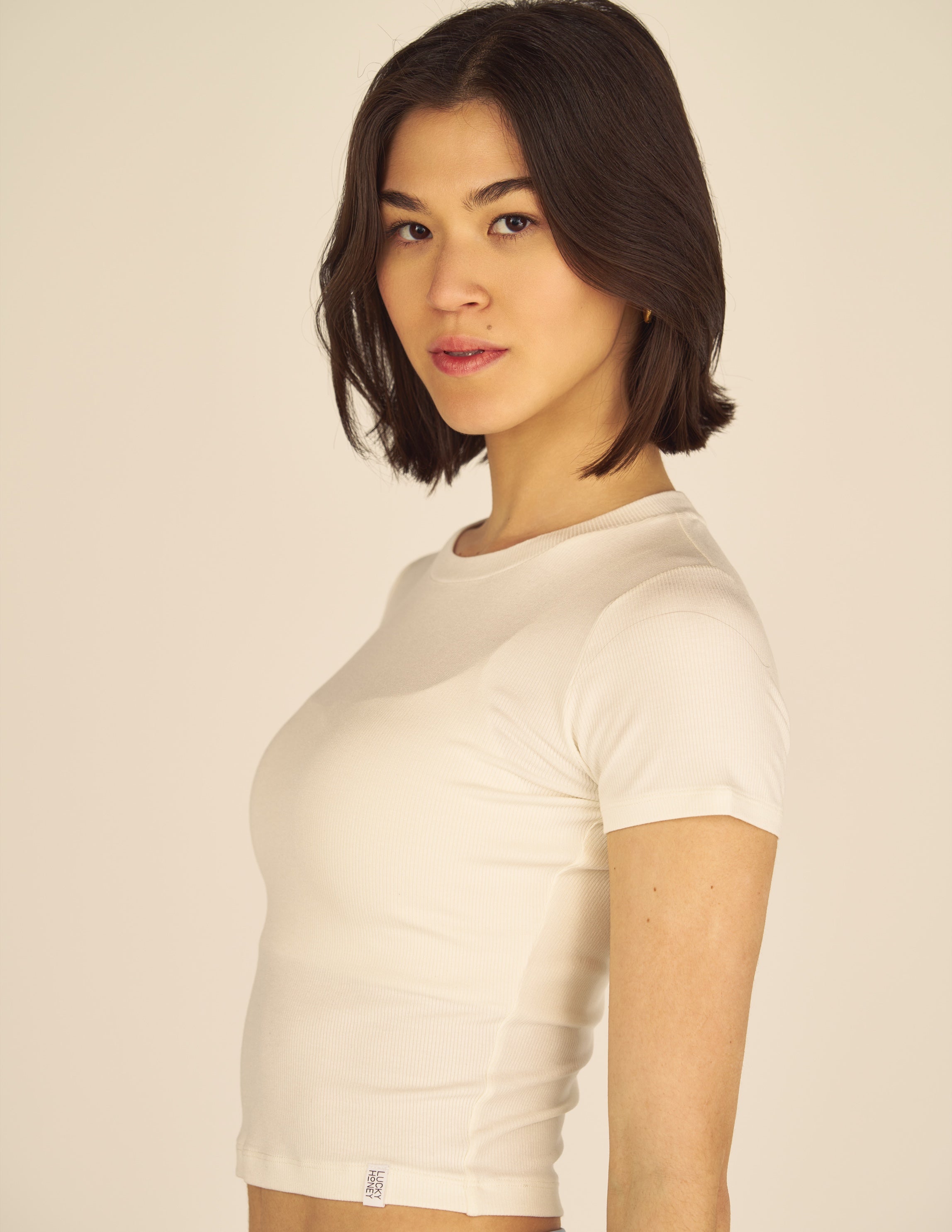 The Ribbed Baby Tee