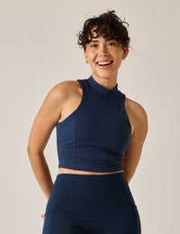 Luxe Compression High Neck Sport Top
