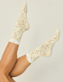 Women's Floral Grip Socks