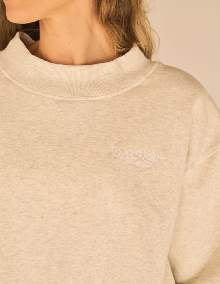Wellness Club Mock Sweatshirt