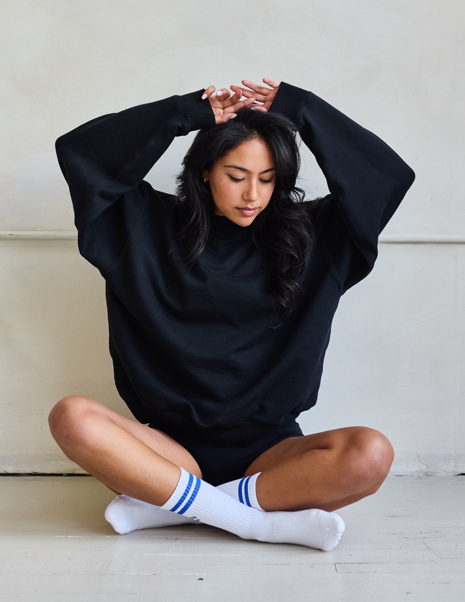 The Lucky Honey Black Sweatshirt