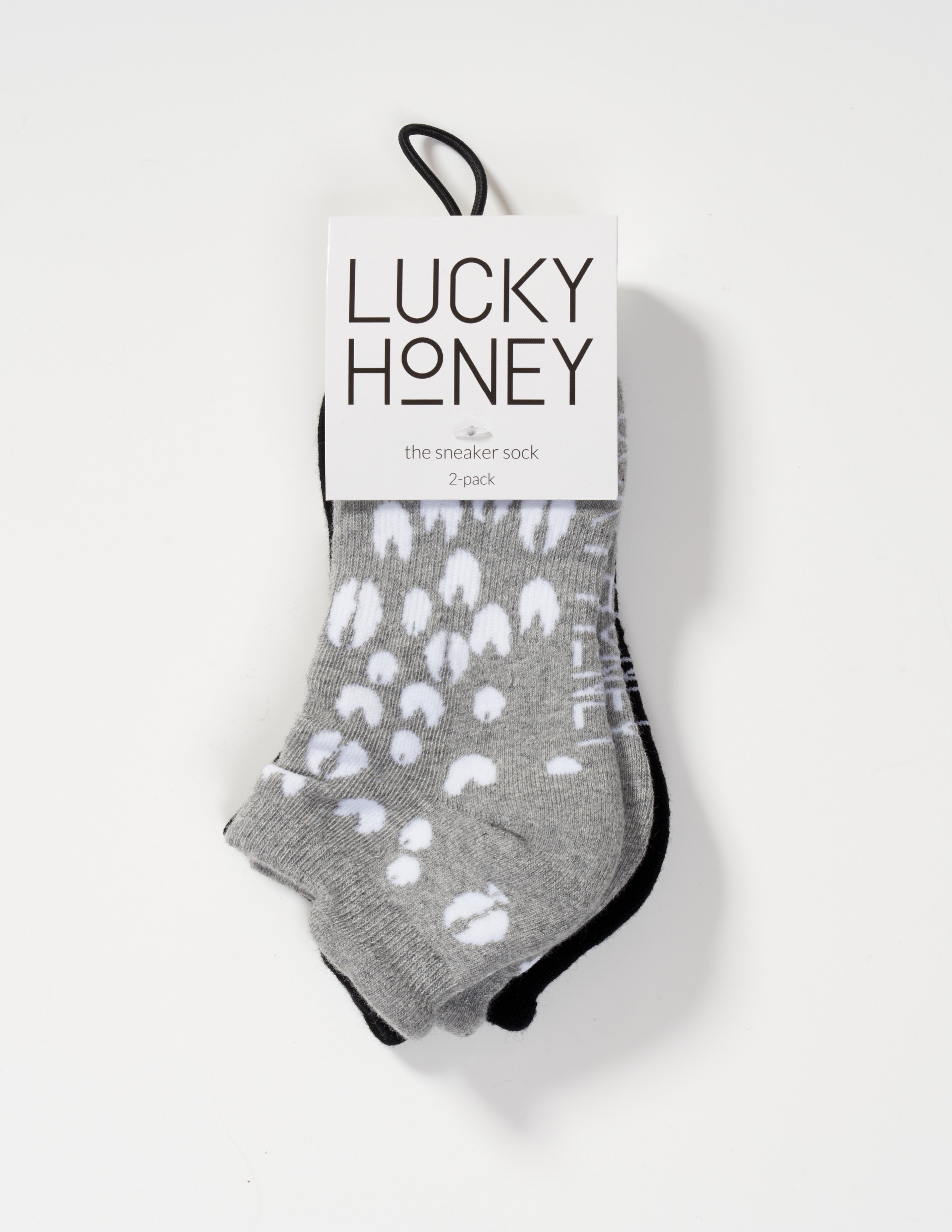 The Sneaker Sock 2-Pack - Lucky Honey