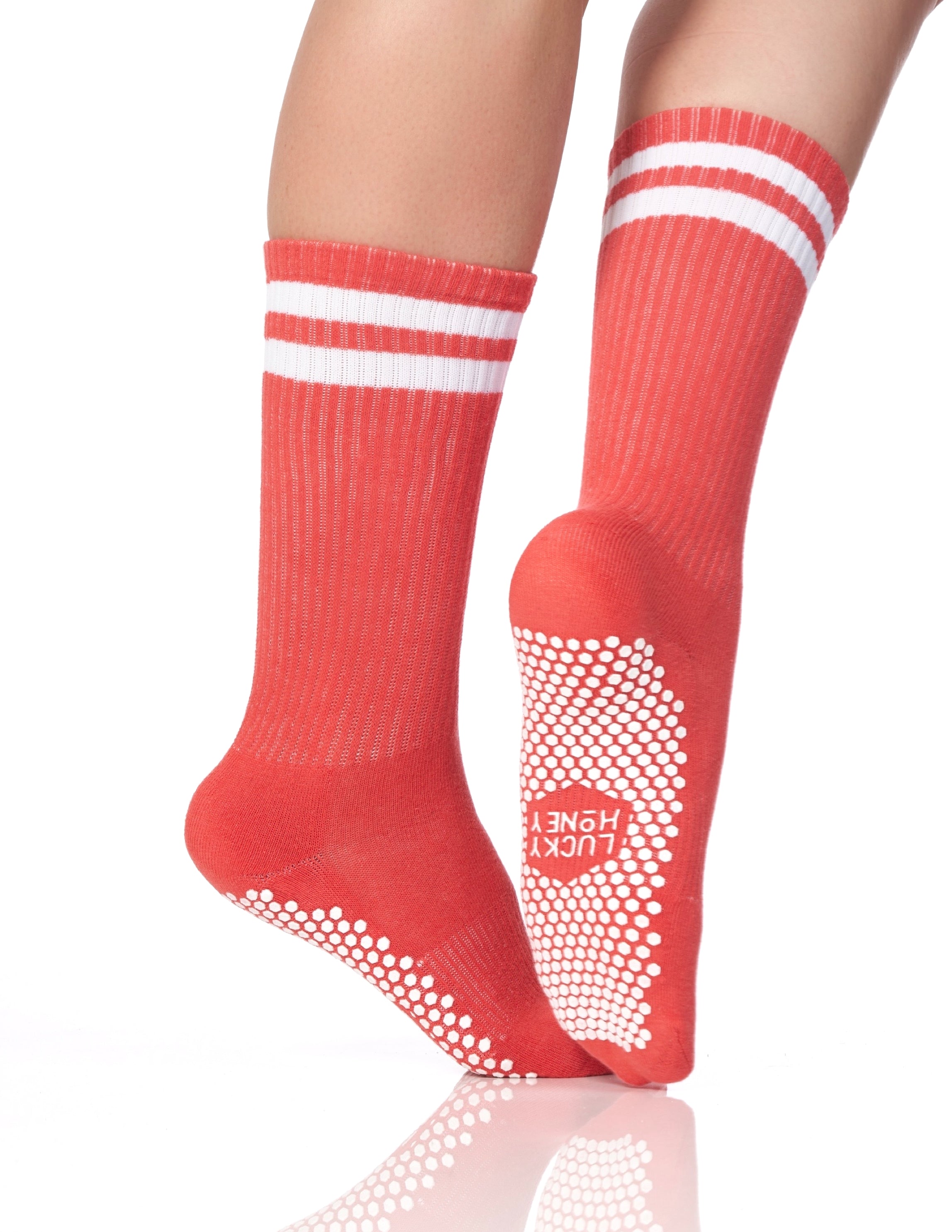The Dad Sock Vintage Red - Lucky Honey
