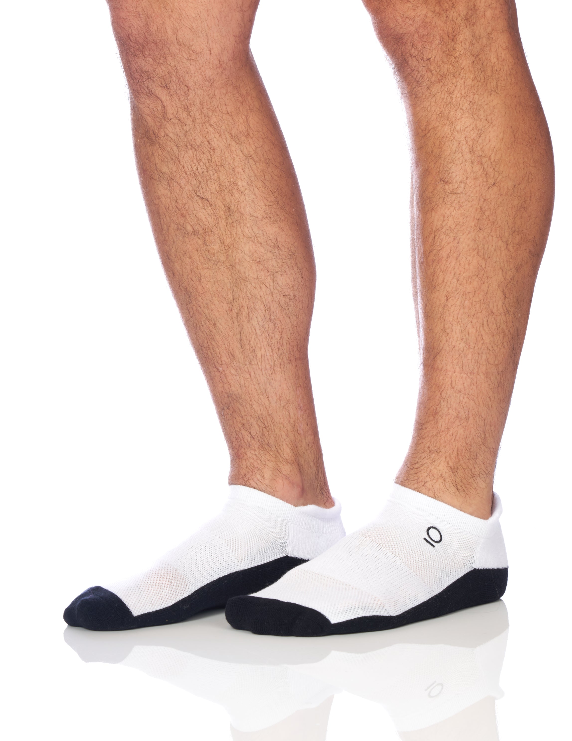 The Men's Sneaker Sock White - Lucky Honey