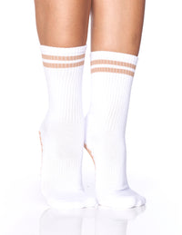 The Dad Sock Tan Stripes