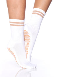 The Dad Sock Tan Stripes