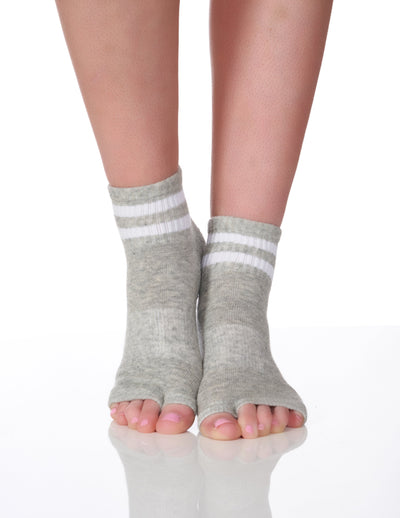The Thompson Sock Grey, Grip Socks Lucky Honey Grip Socks